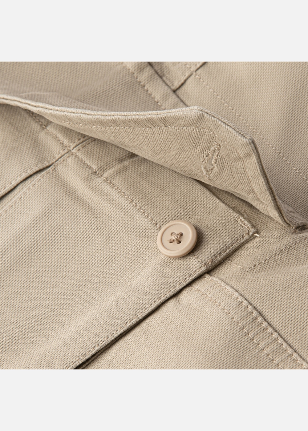 Quần Short Cargo Kaki Bền Co Giãn No Style M217 Nâu Nhạt