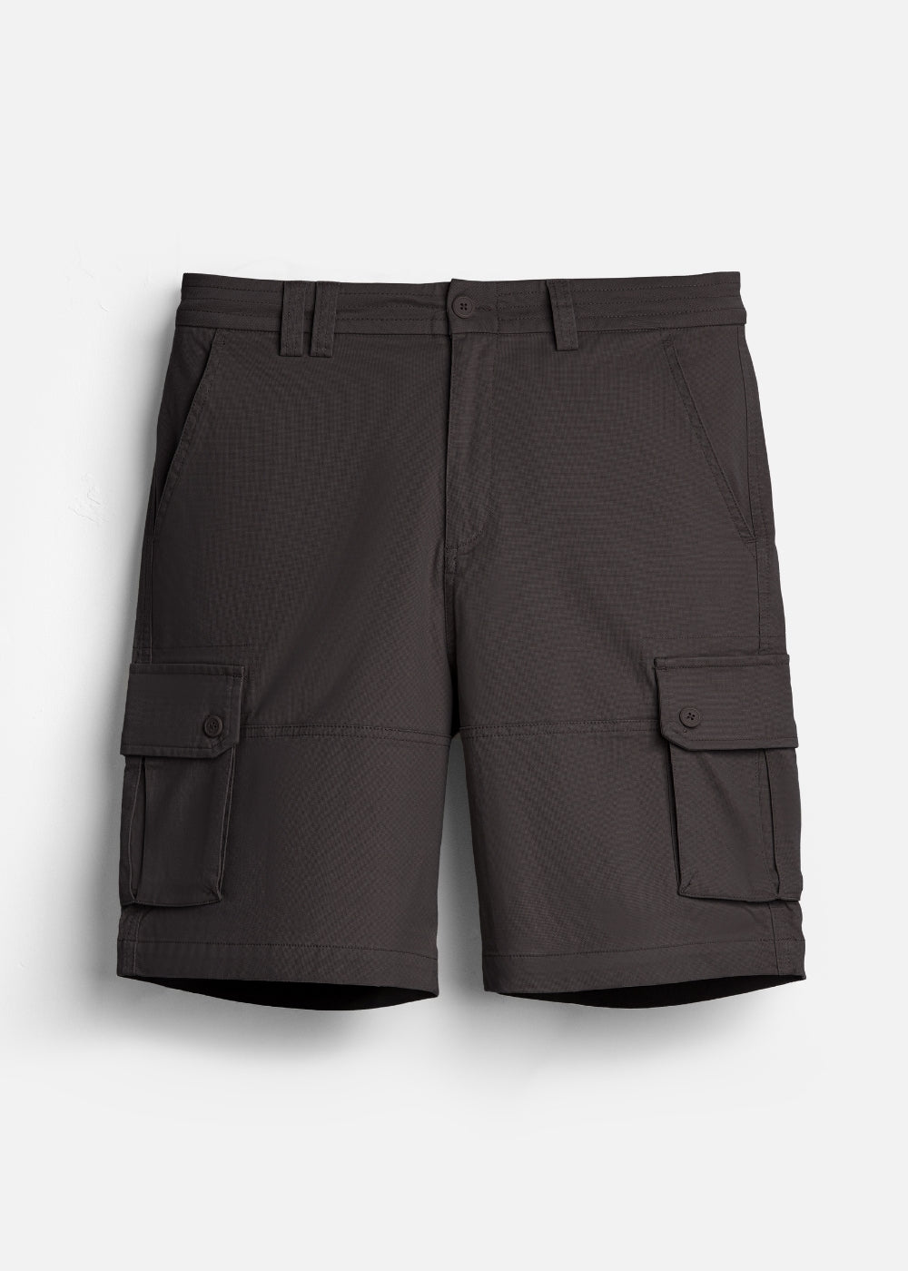 Quần Short Cargo Kaki Bền Co Giãn No Style M217 Nâu Đậm