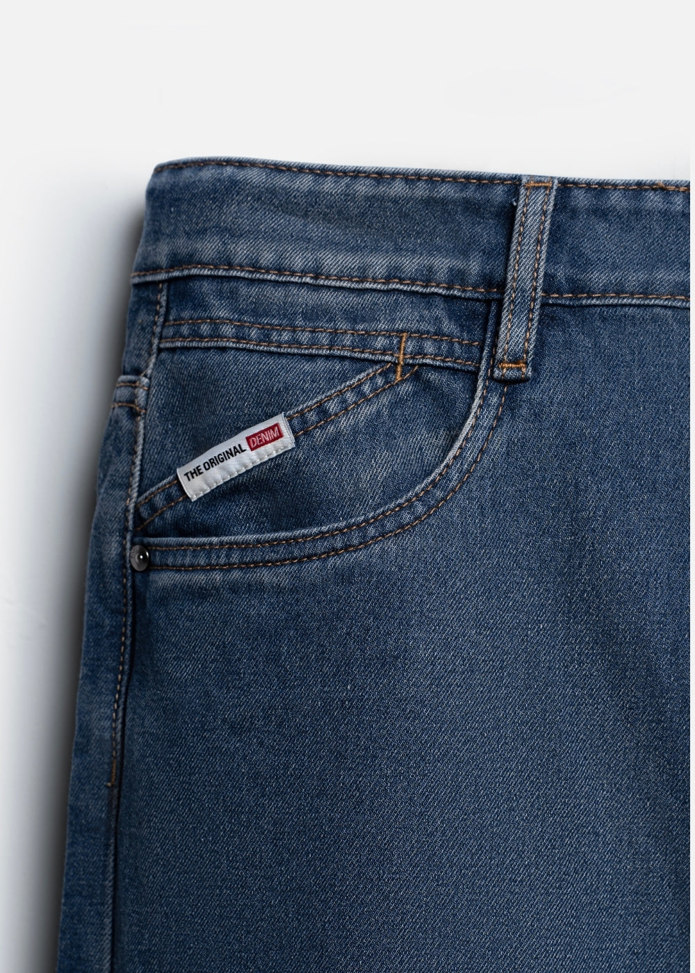 Quần Jean Loose Bền Bỉ The Original M038 Xanh Đậm