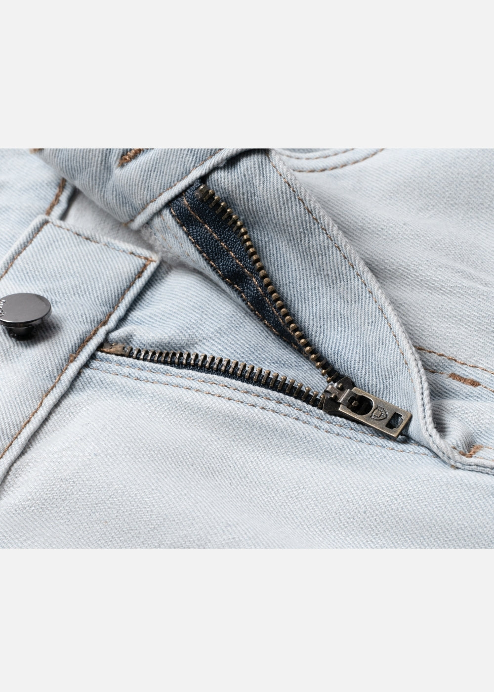Quần Jean Loose Bền Bỉ The Original M038 Xanh Trắng
