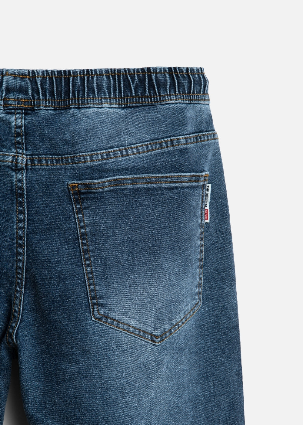 Quần Jeans Jogger Mềm Co Giãn The Original M037 Xanh Đậm