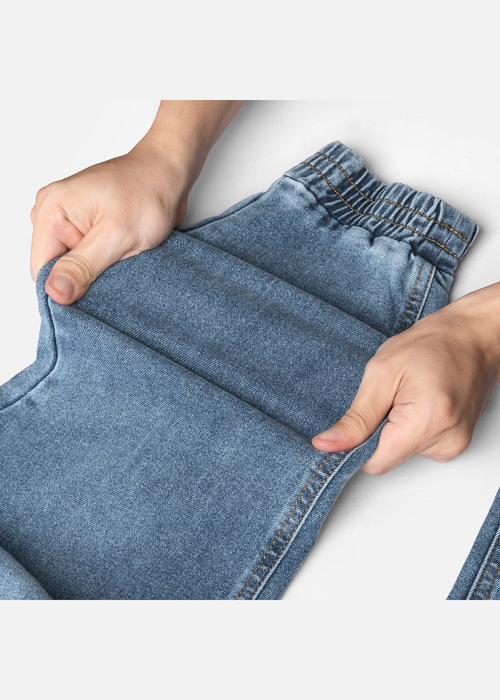 Quần Jeans Jogger Mềm Co Giãn The Original M037 Xanh Đậm