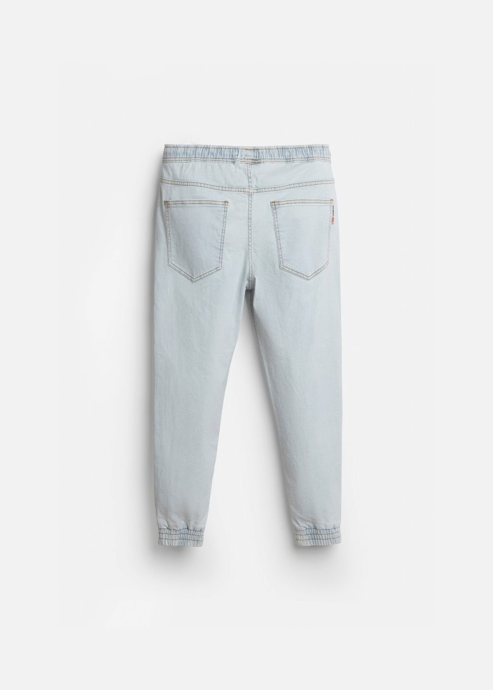 Quần Jeans Jogger Mềm Co Giãn The Original M037 Xanh Trắng
