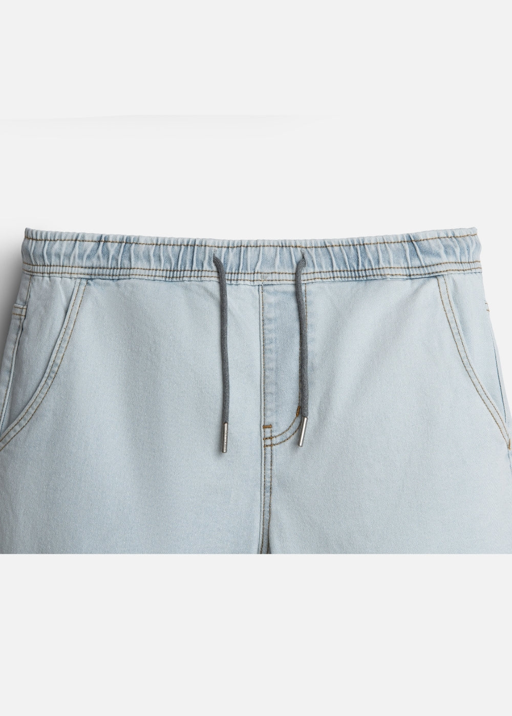 Quần Jeans Jogger Mềm Co Giãn The Original M037 Xanh Trắng