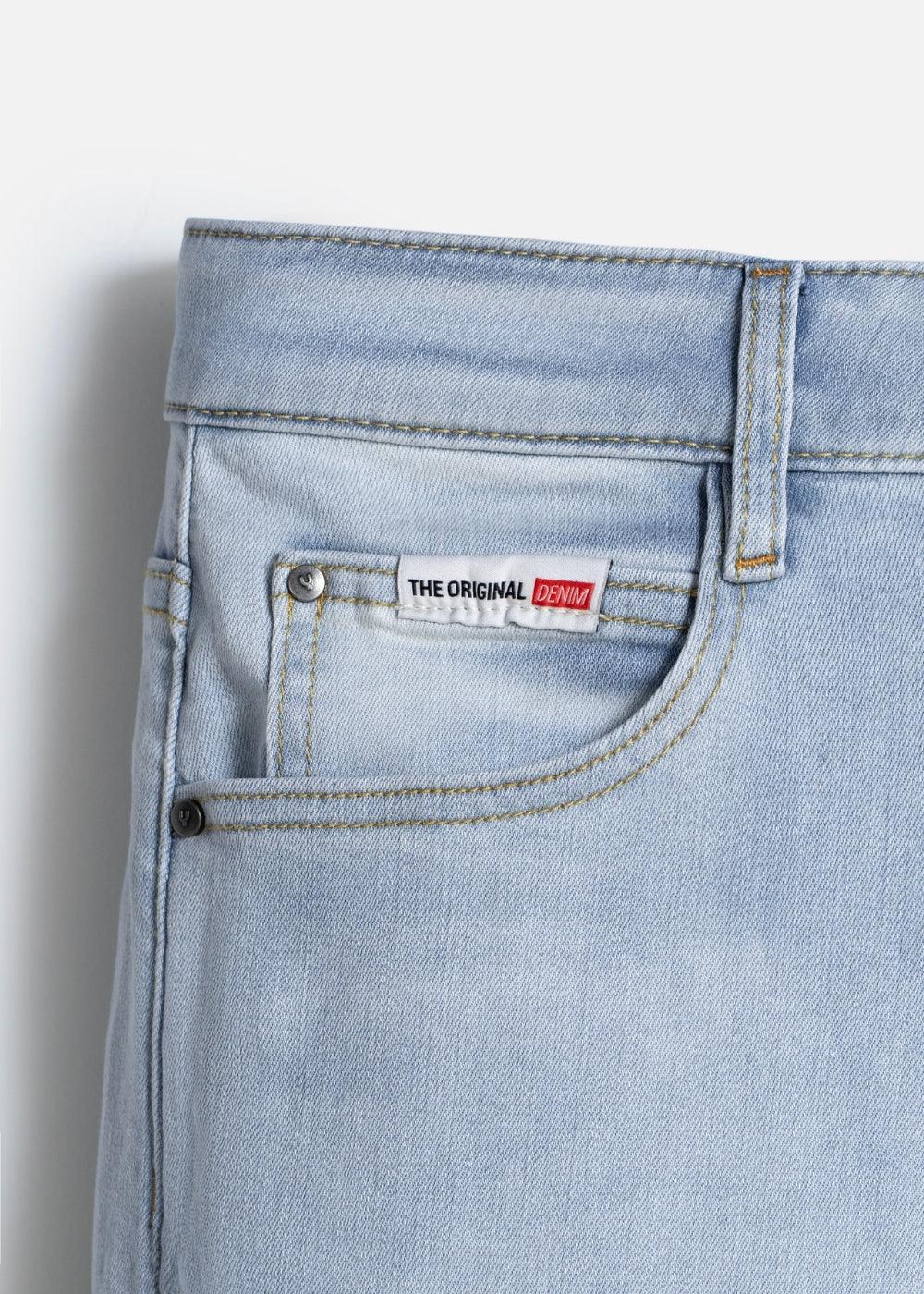 Quần Jeans Slimfit S.Café® Co Giãn Khử Mùi The Original M040 Xanh Nhạt