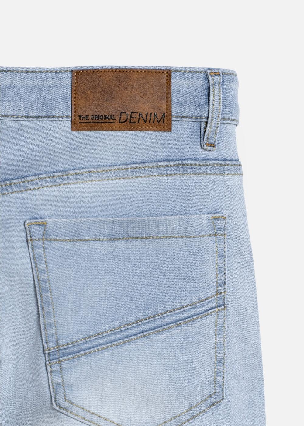 Quần Jeans Slimfit S.Café® Co Giãn Khử Mùi The Original M040 Xanh Nhạt
