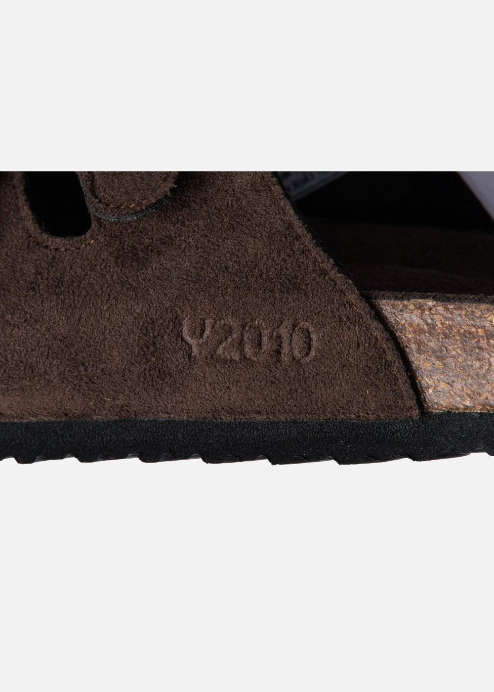 Dép Đế Trấu Multi-strap Slides Vải Giả Da Mềm #Y2010 A006 Nâu Đậm