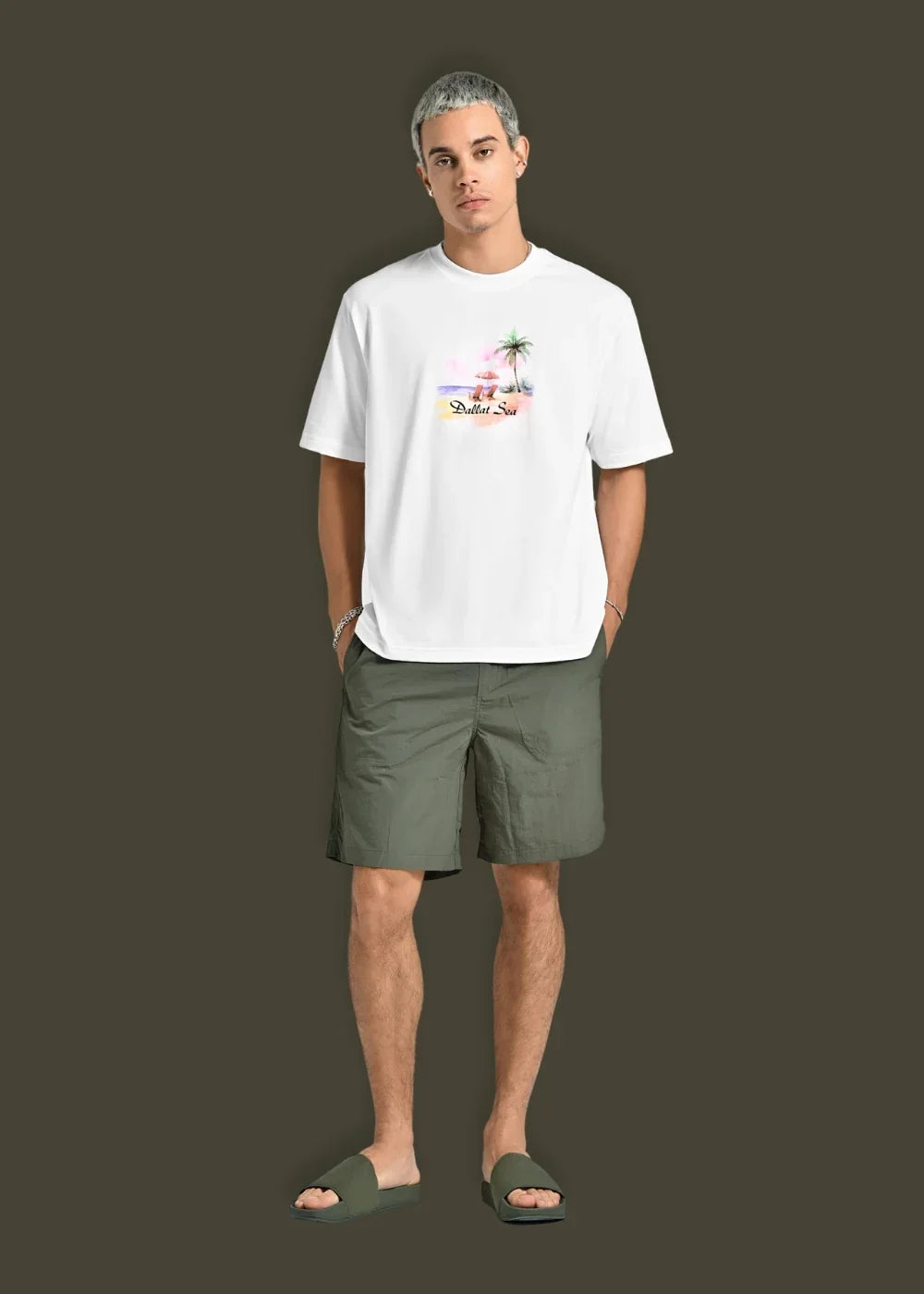 Quần Short Dù Siêu Nhẹ Trượt Nước The Weekend 039 Xanh Lá Đậm - YaMe.vn