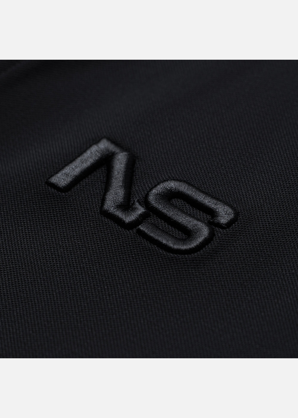 Áo Polo Raglan Pique Co Giãn No Style M218 Đen Xám