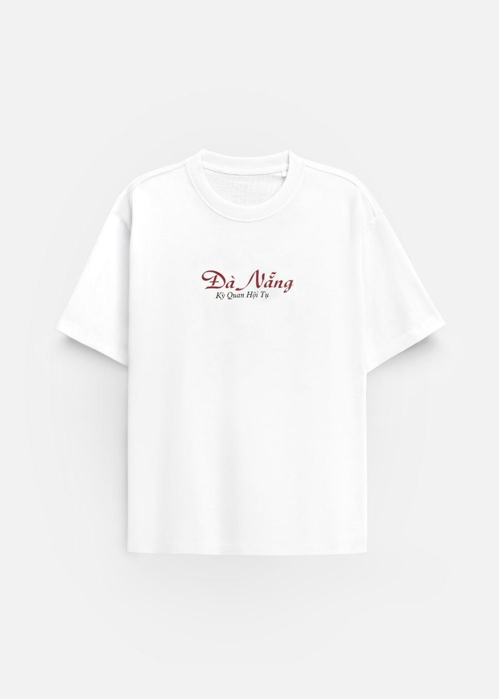 Áo Thun Cổ Tròn Tay Ngắn No Style M210 Trắng