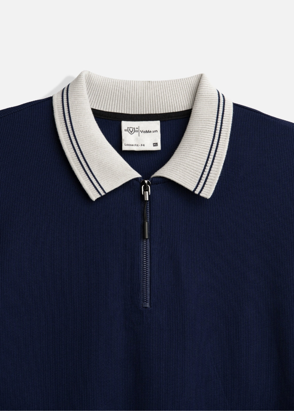 Áo Thun Tay Dài Cotna Thoáng Mát The Weekend 042 Xanh Dương Đậm