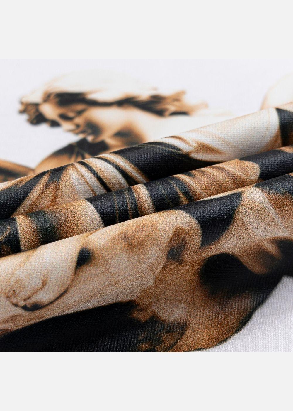 Áo Thun Graphic Mềm Mại Thoáng Mát No Style M6 Đen - YaMe.vn