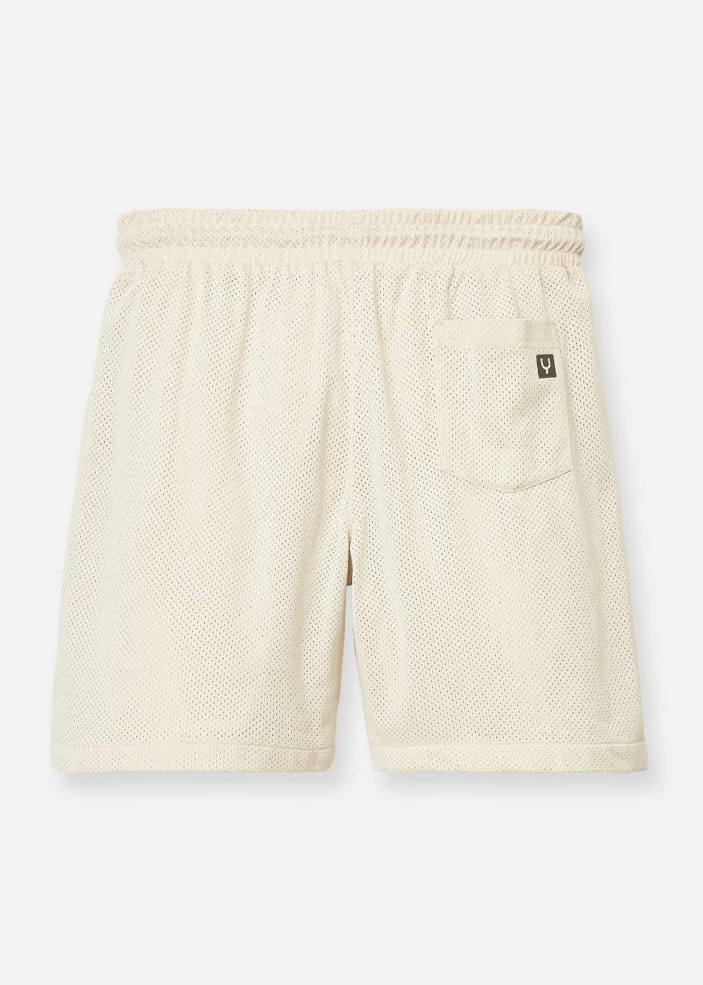 Quần Short 5 Inch Vải Mesh Thoáng Khí No Style M153 Be