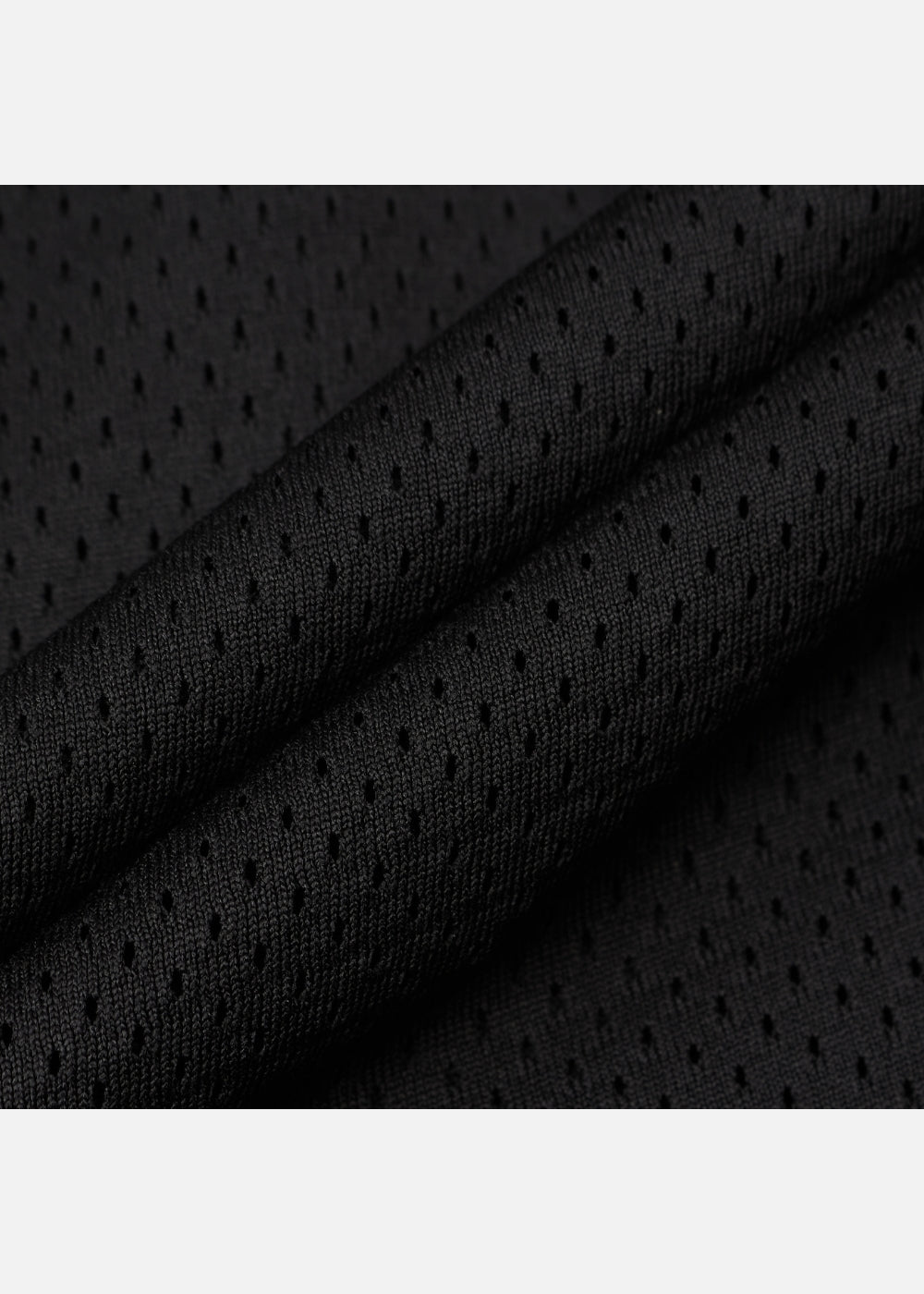 Quần Short 5 Inch Vải Mesh Thoáng Khí No Style M153 Đen