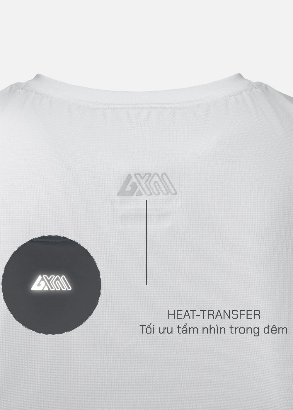 Áo Thun Cổ Tròn Tay Ngắn The Trainer 001 Trắng