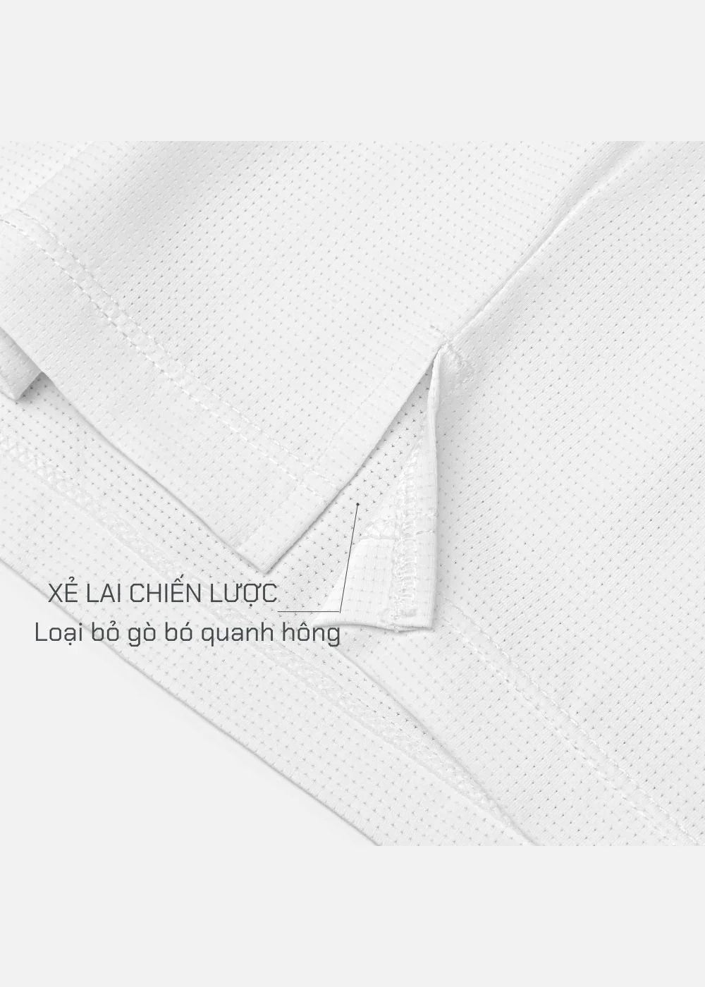 Áo Thun 3 Lỗ Thể Thao Ultra Stretch The Trainer 007 Trắng