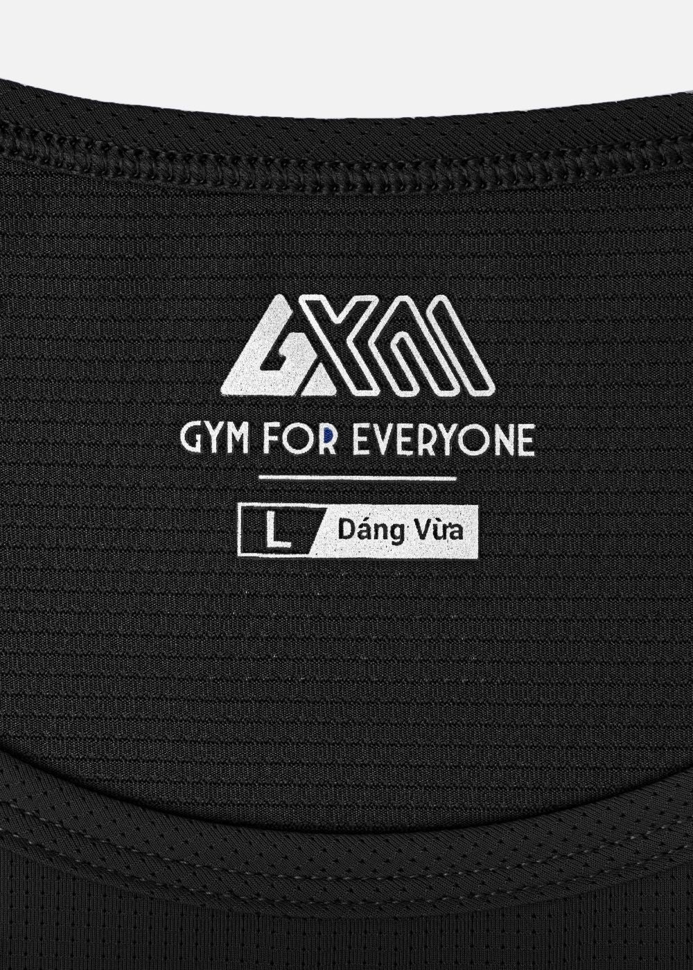 Áo Thun 3 Lỗ The Trainer 007 Đen