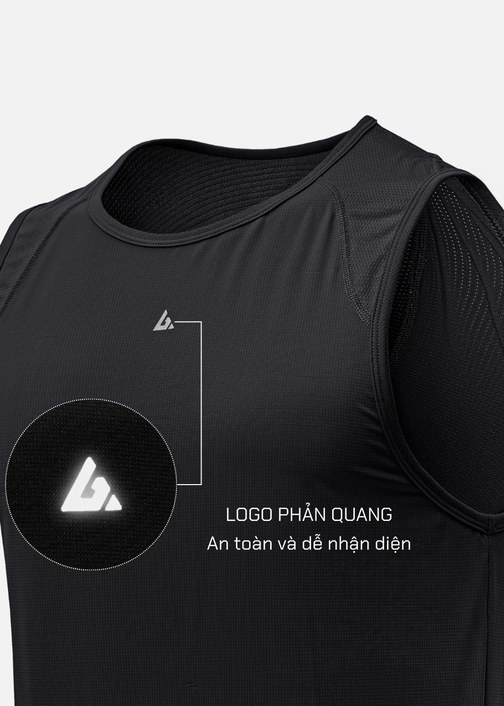 Áo Thun 3 Lỗ The Trainer 007 Đen