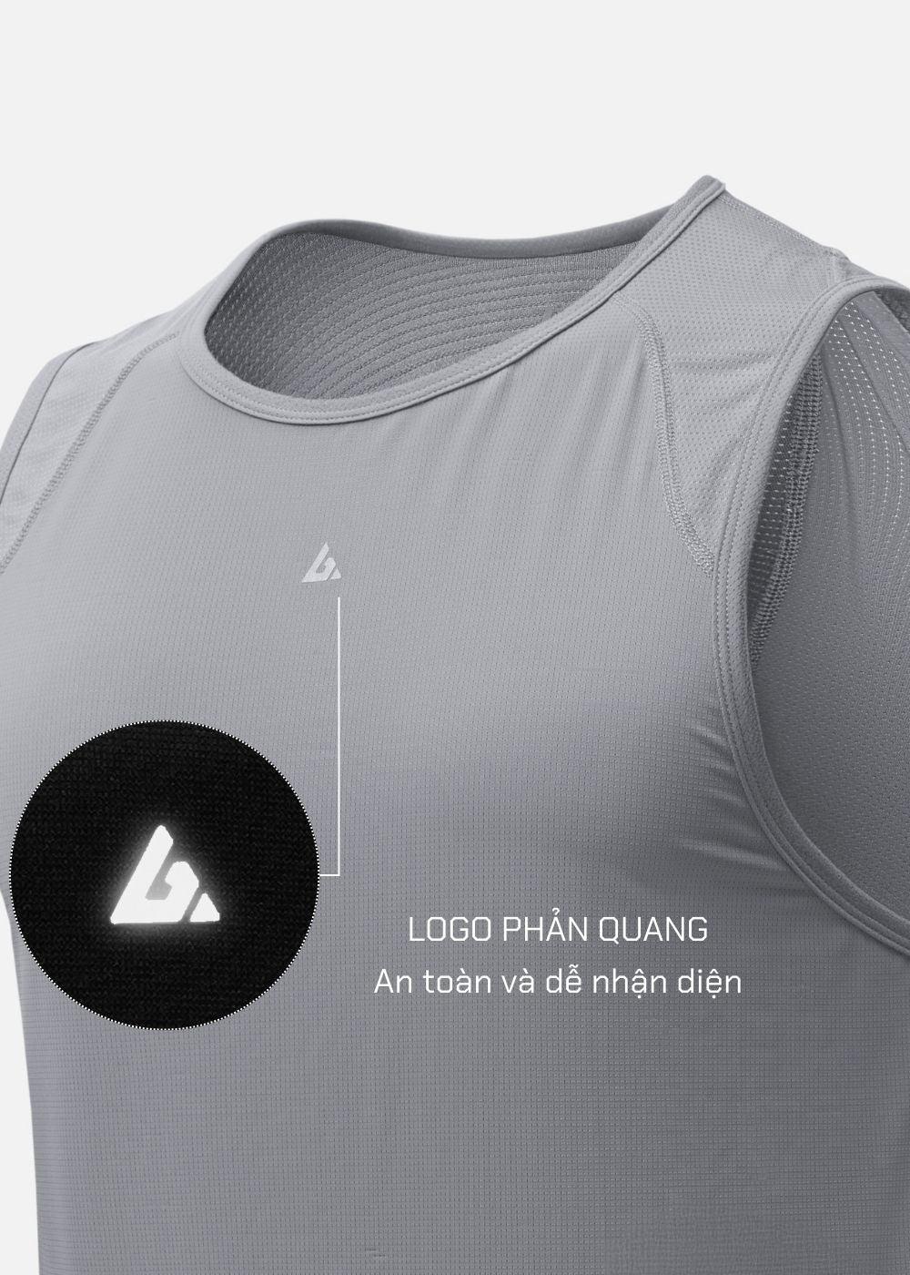 Áo Thun 3 Lỗ Thể Thao Ultra Stretch The Trainer 007 Xám