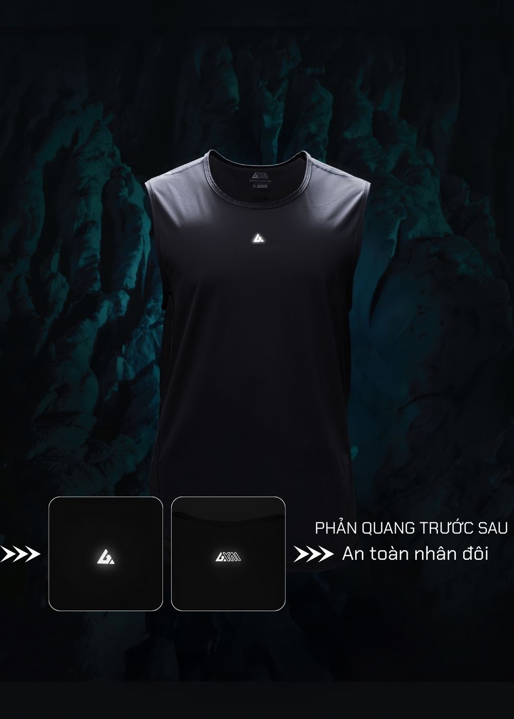 Áo Thun 3 Lỗ The Trainer 011 Xám Đậm