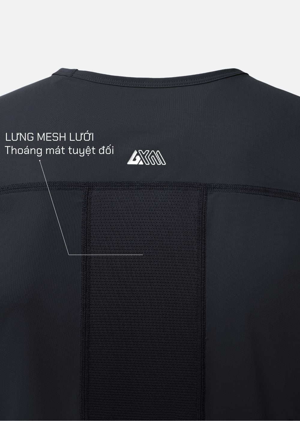 Áo Thun 3 Lỗ The Trainer 011 Xám Đậm