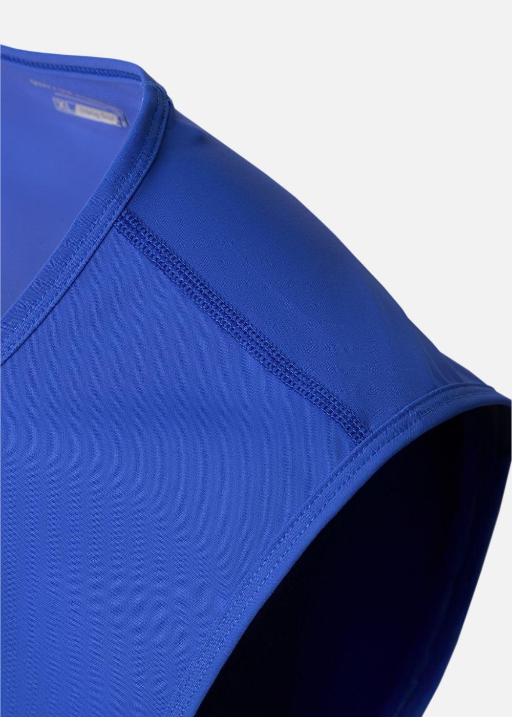 Áo Thun 3 Lỗ Thể Thao Ultra Stretch The Trainer 011 Xanh Dương - YaMe.vn