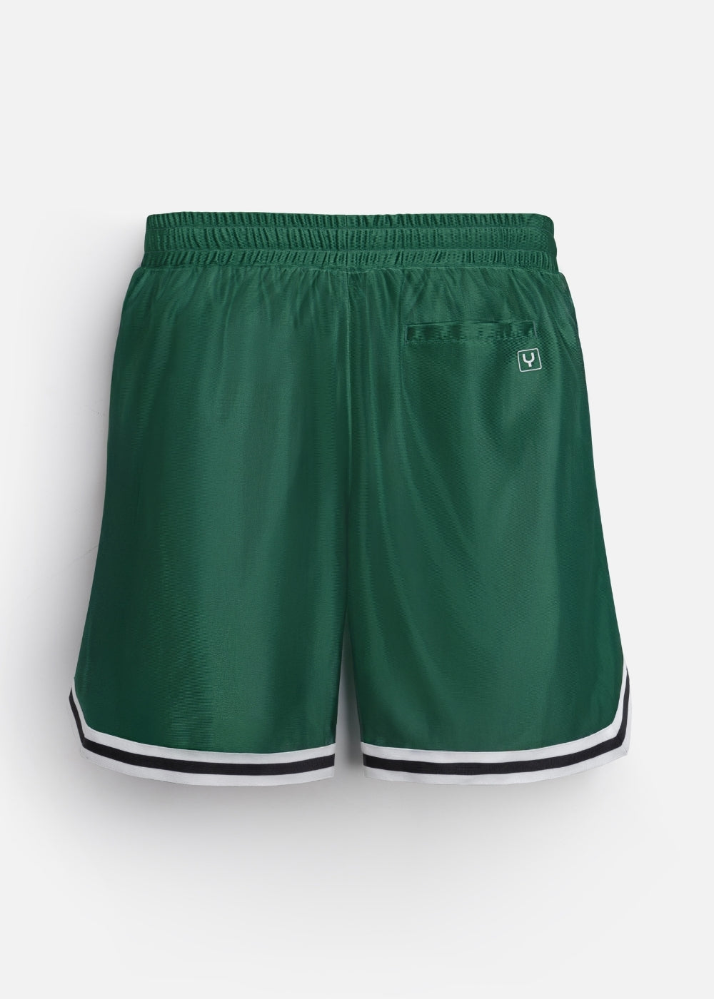 Quần Short Thun Vải Shiny Ít Nhăn No Style M157 Xanh Lá