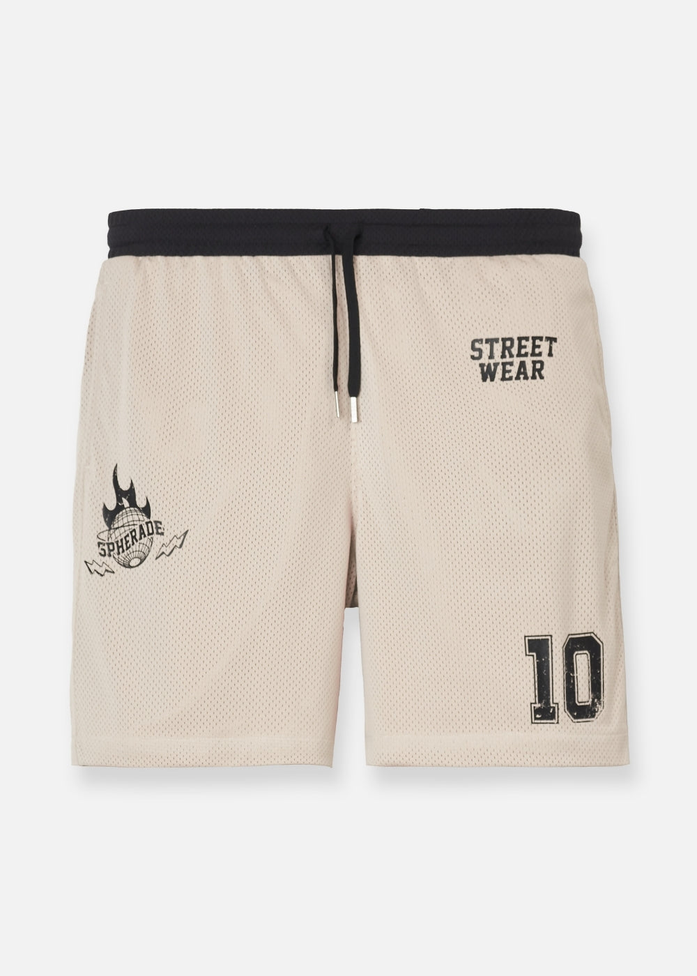 Quần Short Thun Vải Mesh Thoáng Mát No Style M158 Nâu