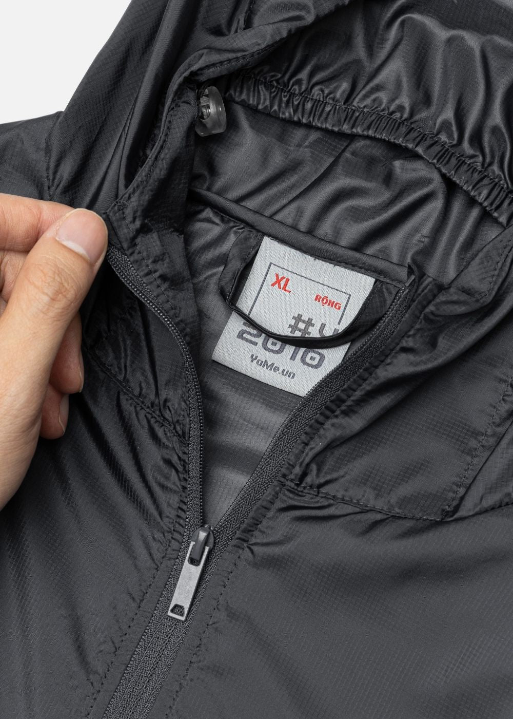 Áo Khoác Parka Non Branded 40 Xám Đen