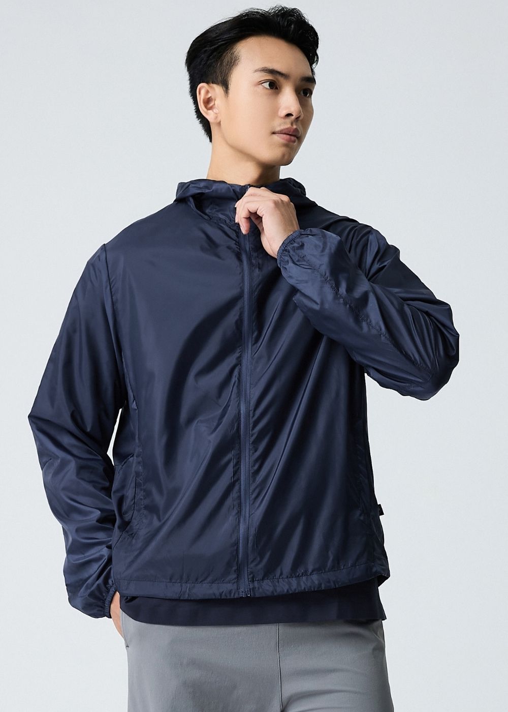 Áo Khoác Parka Non Branded 40 Xanh Đen