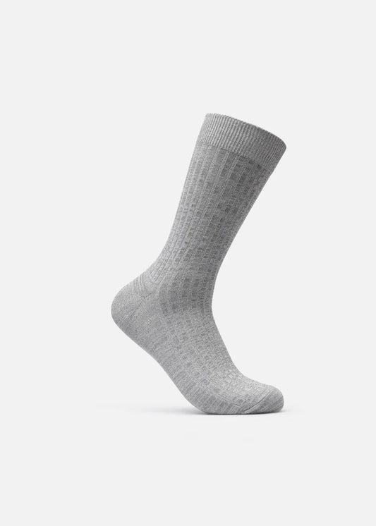 Vớ Cổ Trung Công Thái Học 90° Kháng Khuẩn Khử Mùi #Y2010 C003 Xám - YaMe.vn