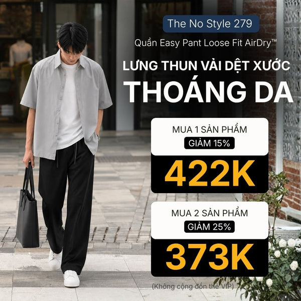 QUẦN CẠP THUN DỄ THỞ