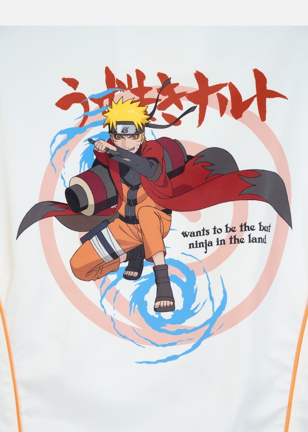 Áo Khoác Dù Áo Khoác Gió Naruto 24 Trắng