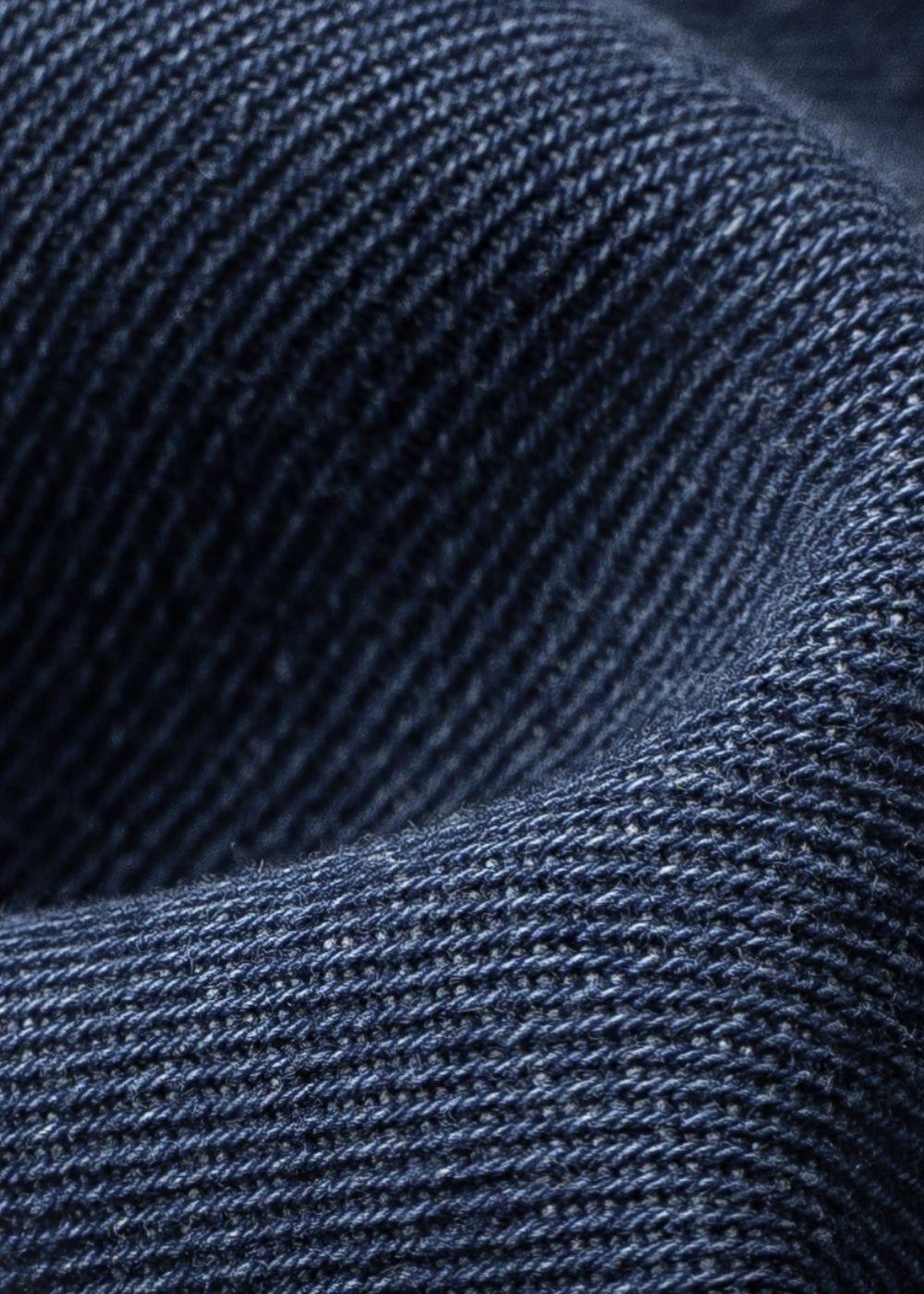 Áo Khoác Jean Phối Nón The Original 039 Xanh Dương Đậm - YaMe.vn