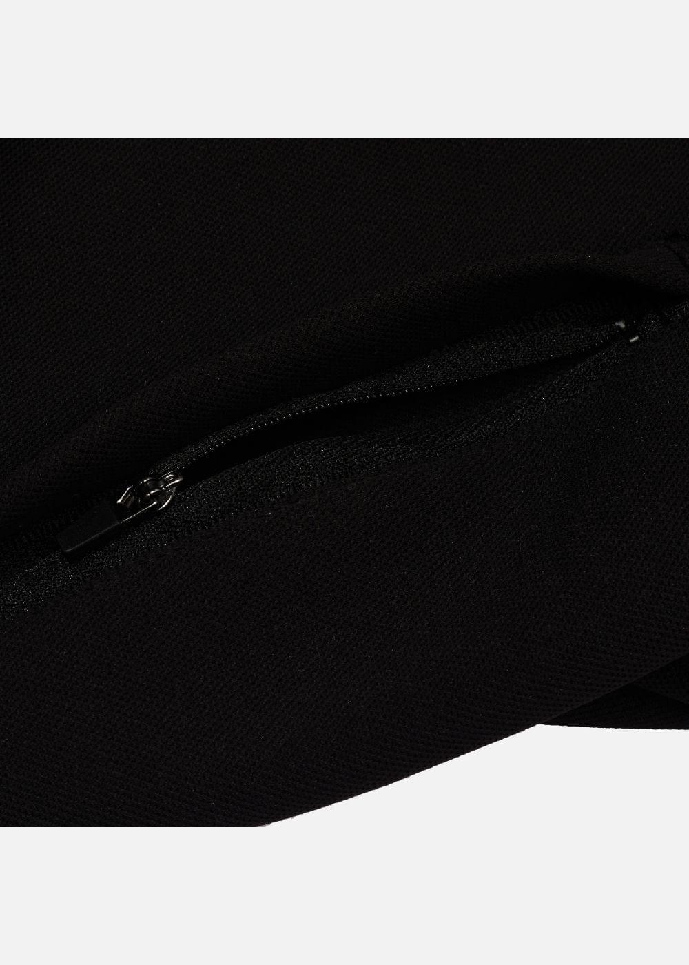 Áo Khoác Bomber Vải Pique Co Giãn No Style M45 Đen - YaMe.vn