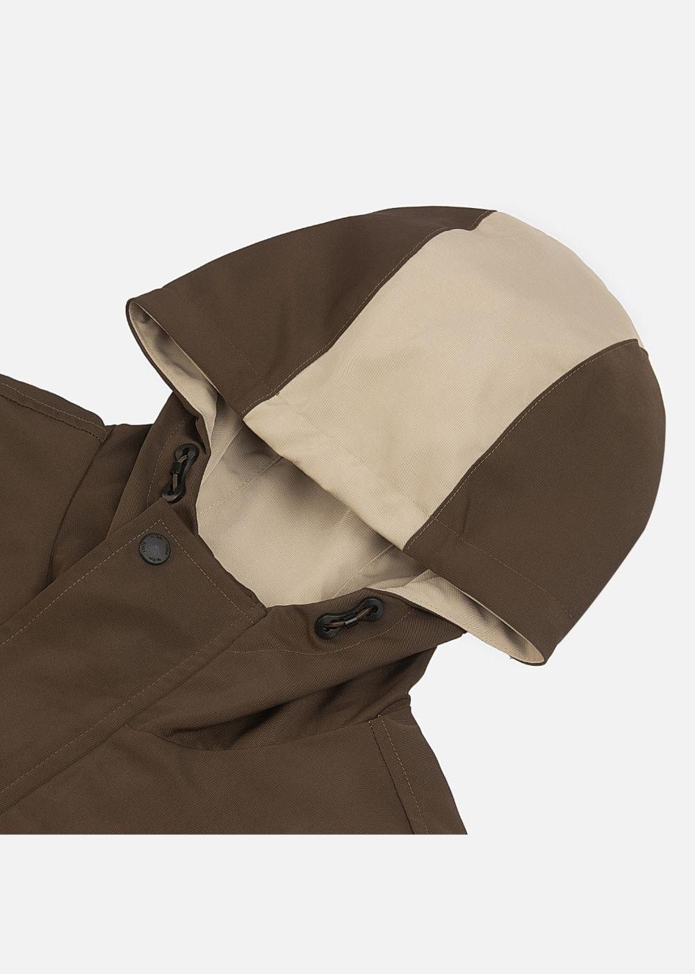 Áo Khoác Gió Phối Màu 2 Lớp Thoáng Khí No Style M52 Nâu Be - YaMe.vn