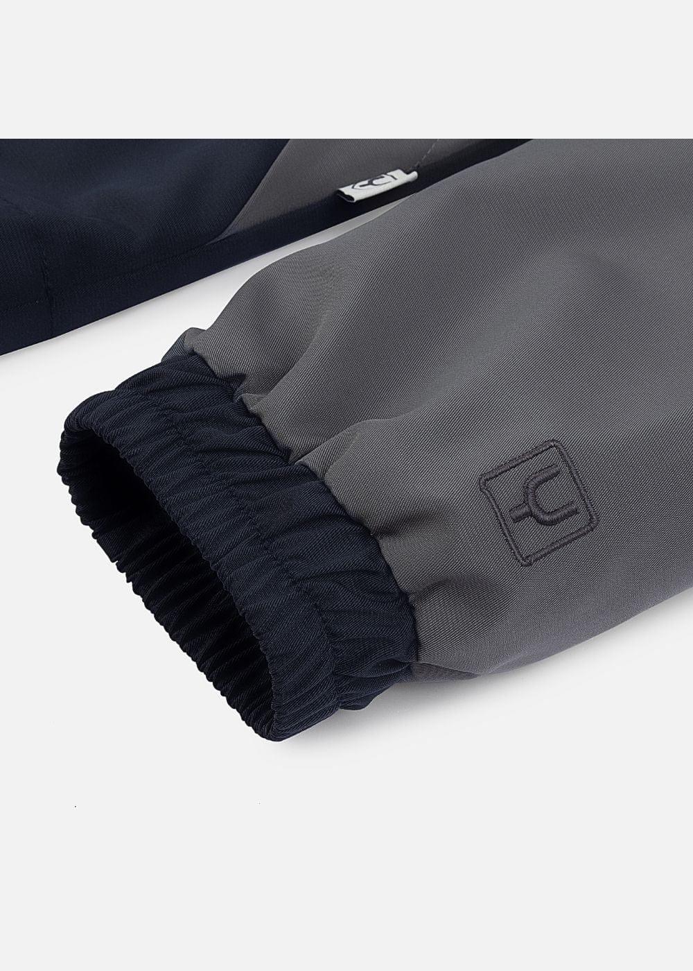 Áo Khoác Gió Phối Màu 2 Lớp Thoáng Khí No Style M52 Xanh Dương Xám - YaMe.vn