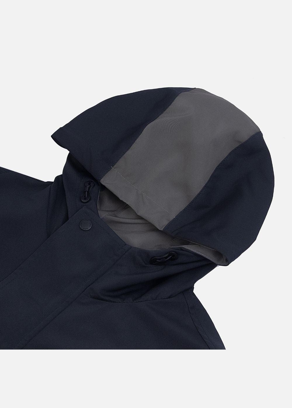 Áo Khoác Gió Phối Màu 2 Lớp Thoáng Khí No Style M52 Xanh Dương Xám - YaMe.vn
