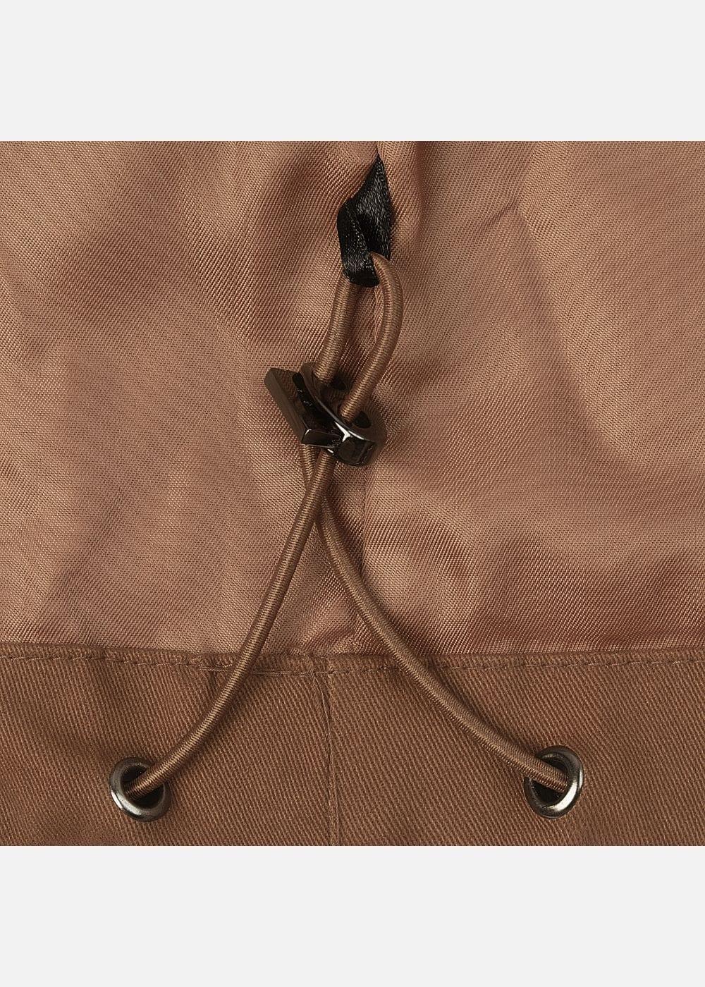 Áo Khoác Kaki Co Giãn Chống Nắng No Style M54 Nâu Đậm - YaMe.vn