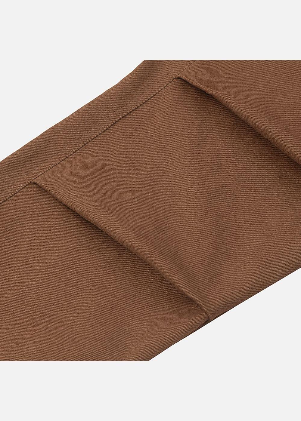 Áo Khoác Kaki Co Giãn Chống Nắng No Style M54 Nâu Đậm - YaMe.vn