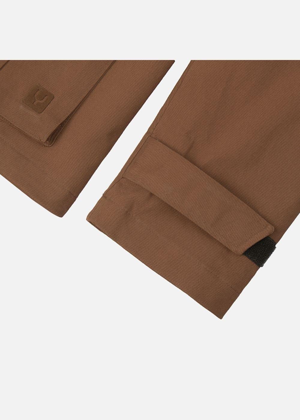 Áo Khoác Kaki Co Giãn Chống Nắng No Style M54 Nâu Đậm - YaMe.vn