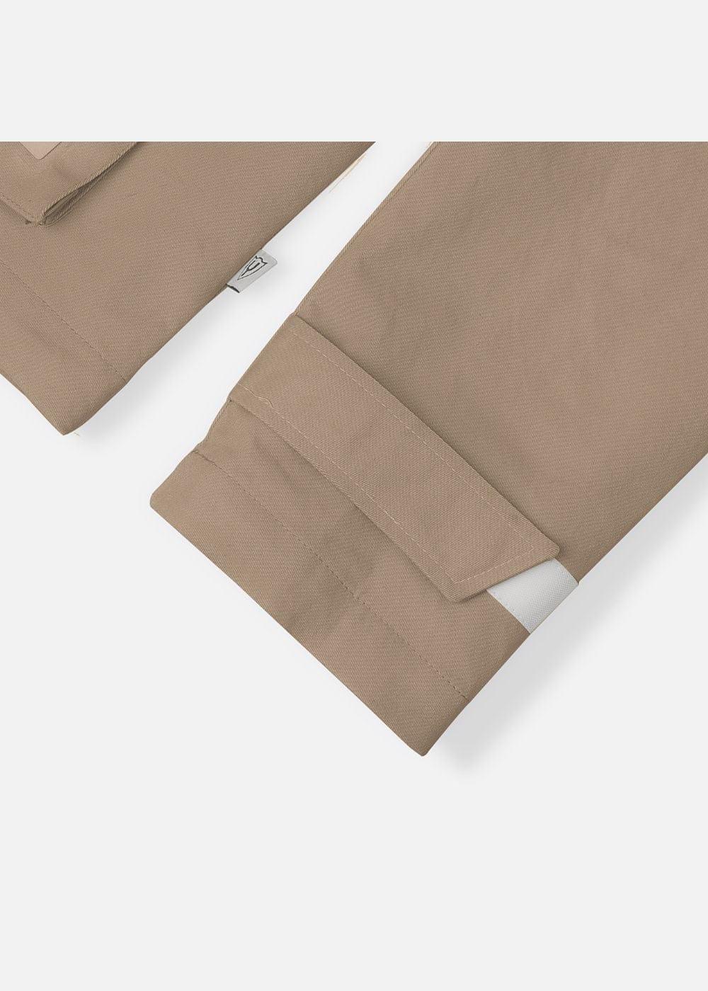 Áo Khoác Kaki Co Giãn Chống Nắng No Style M54 Nâu Nhạt - YaMe.vn