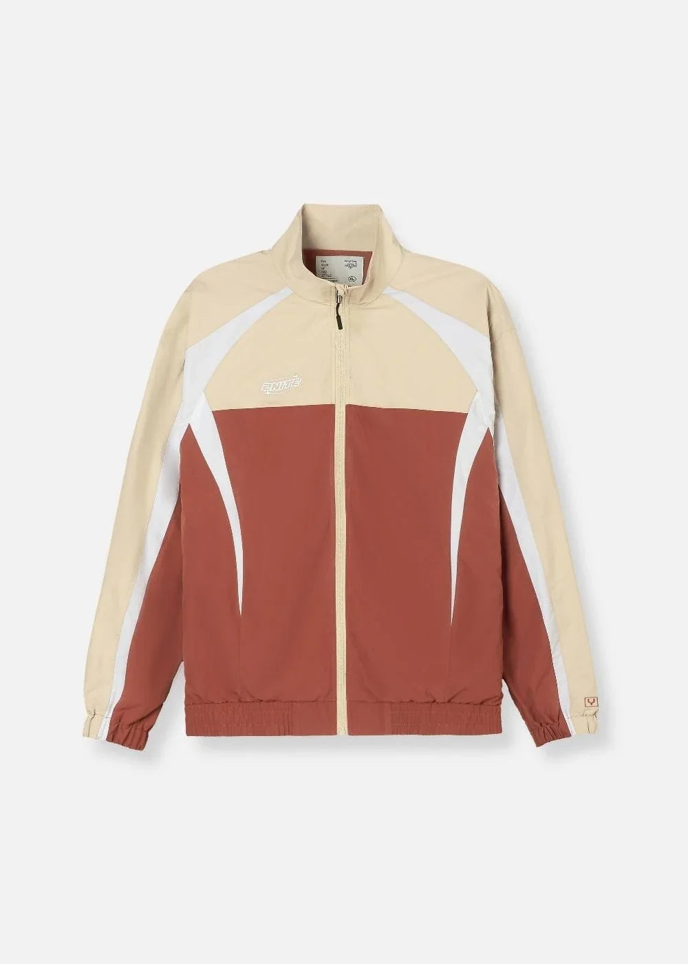 Áo Khoác Gió Sporty Phối Màu Siêu Nhẹ No Style M58 Nâu Đỏ - YaMe.vn