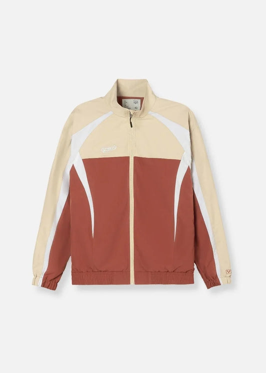 Áo Khoác Gió Sporty Phối Màu Siêu Nhẹ No Style M58 Nâu Đỏ - YaMe.vn