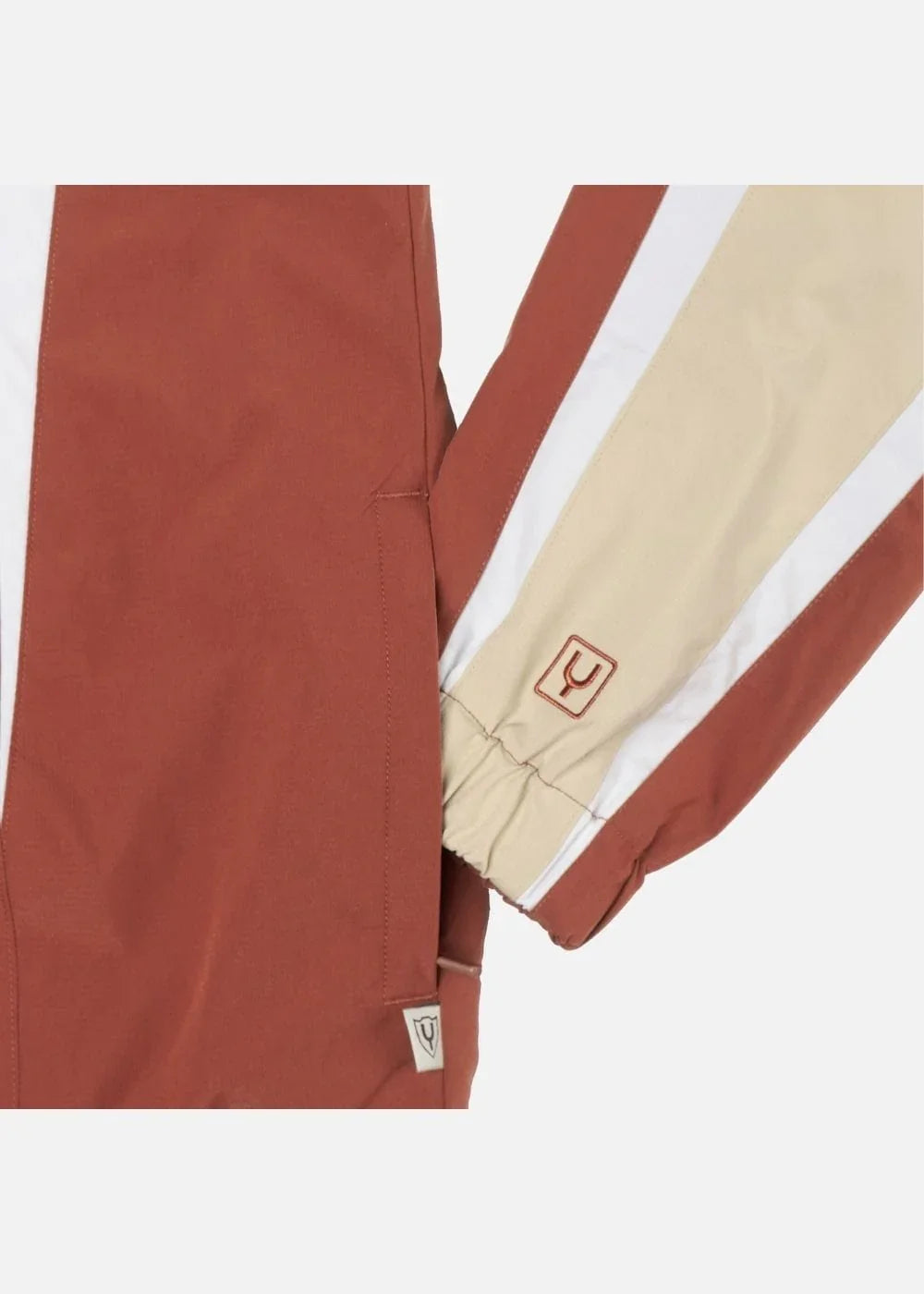 Áo Khoác Gió Sporty Phối Màu Siêu Nhẹ No Style M58 Nâu Đỏ - YaMe.vn