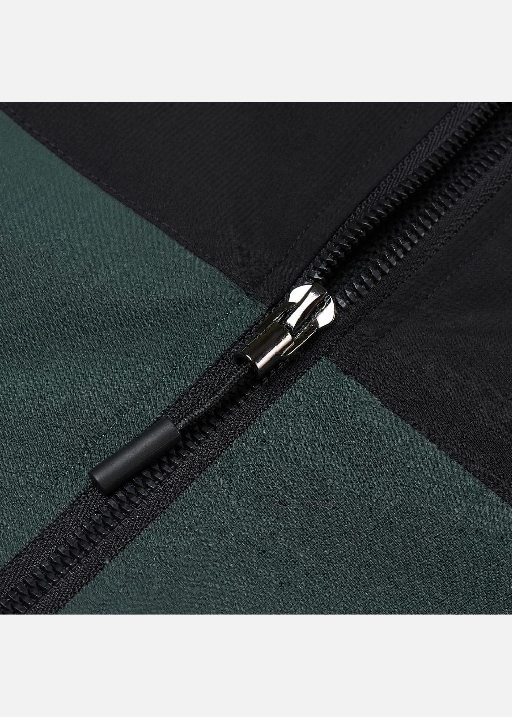 Áo Khoác Gió Sporty Phối Màu Siêu Nhẹ No Style M58 Xanh Lá Đậm - YaMe.vn