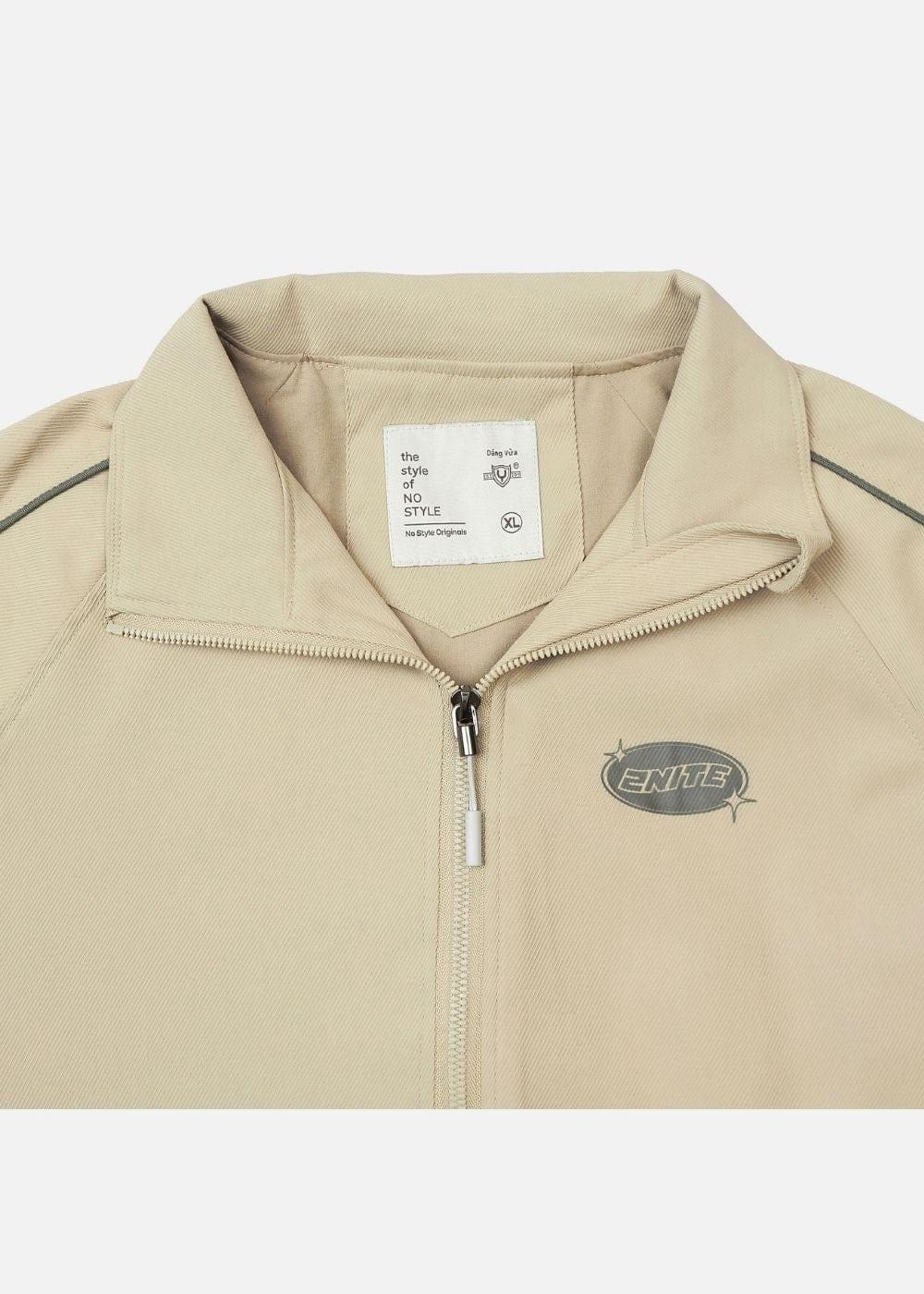 Áo Khoác Gió Mỏng Nhẹ 2 Lớp No Style M59 Nâu Nhạt - YaMe.vn