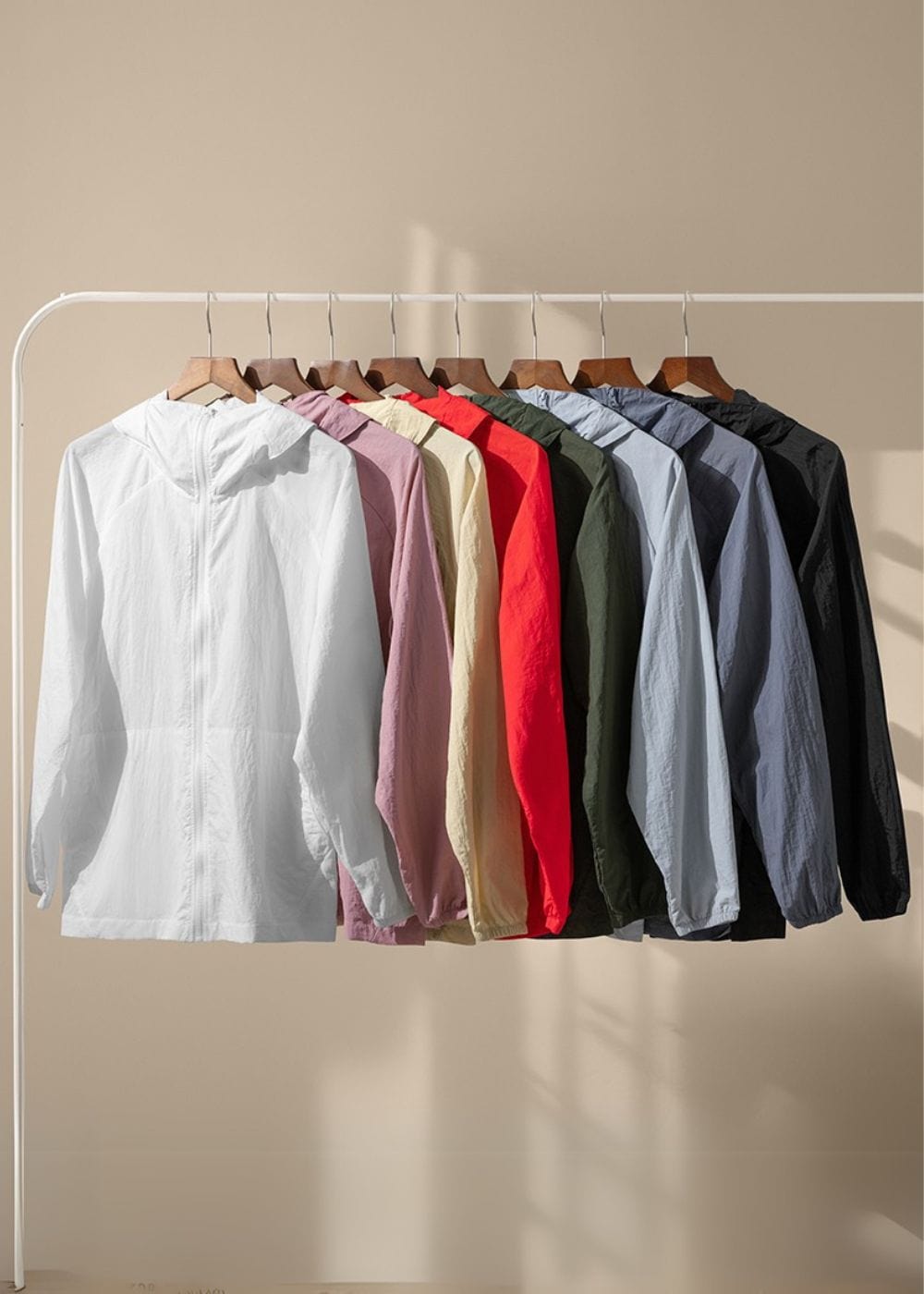 Áo Khoác Parka Áo Khoác Non Branded 04 Xám Nhạt
