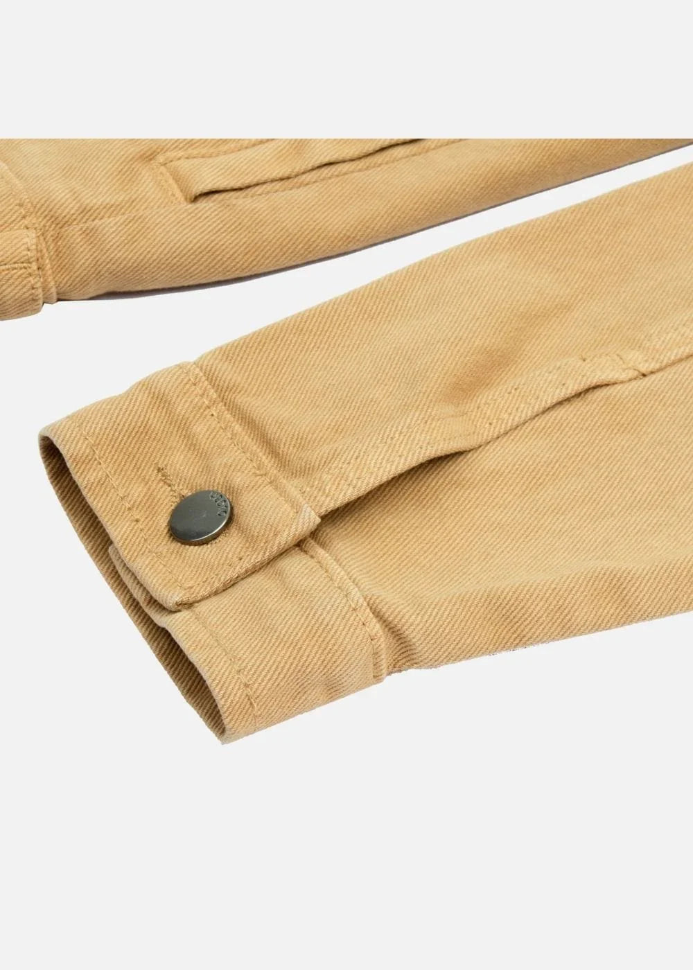 Áo Khoác Jean Nhuộm Hoạt Tính Bền Màu Multi-Color Jean 73 Nâu Nhạt - YaMe.vn