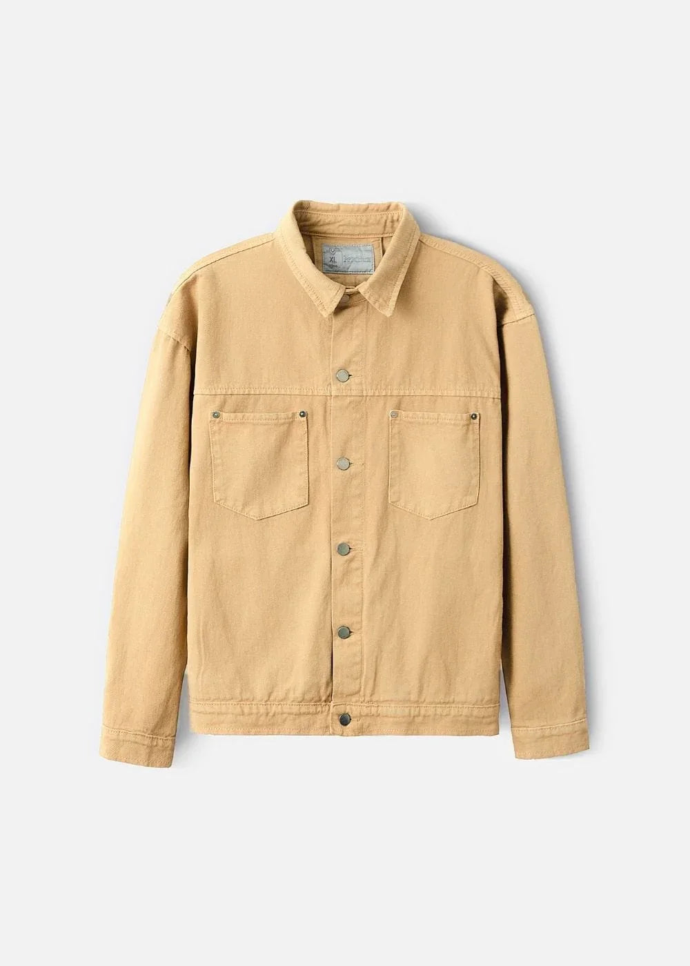 Áo Khoác Jean Nhuộm Hoạt Tính Bền Màu Multi-Color Jean 73 Nâu Nhạt - YaMe.vn